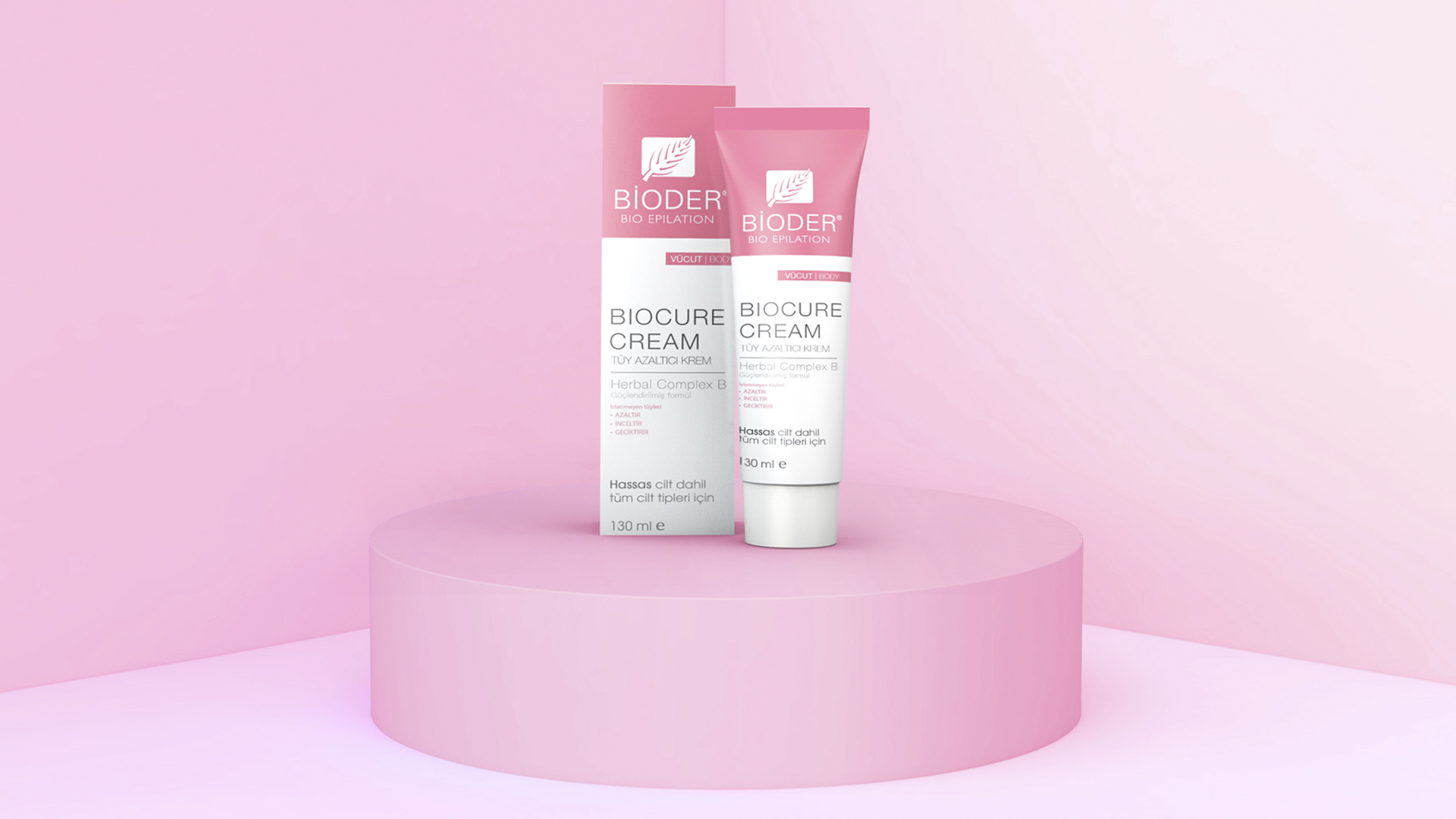 BIODER BIOCURE KREM AMBALAJ